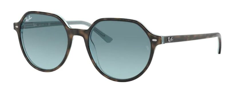 Ray-Ban RB2195 THALIA HAVANA ON LIGHT BLUE